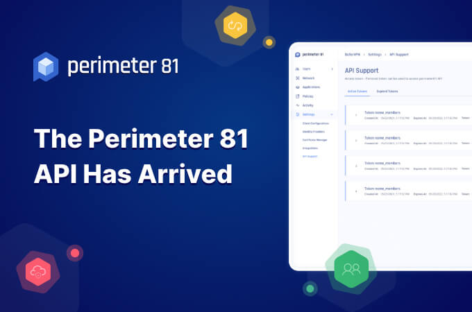 Illustration of Perimeter 81 API