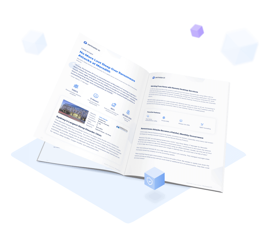 Perimeter 81 Zero Trust Customer Success Spotlight: Meredith Sleep Centre